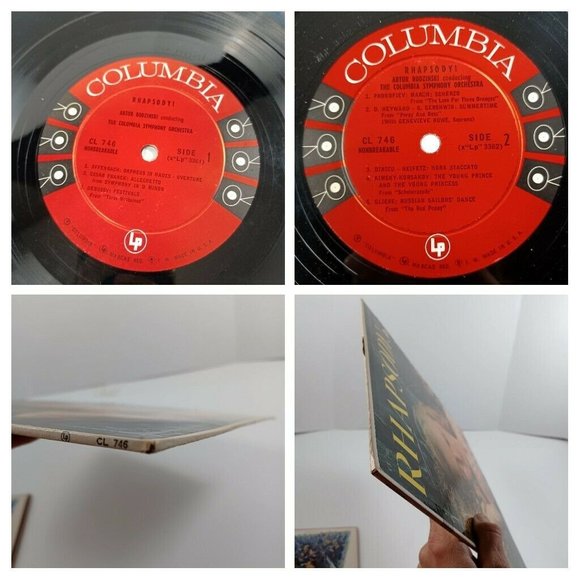 Rhapsody Artur Rodzinski The Columbia Symphony Orchestra 50s *MINOR WEAR - Picture 11 of 14
